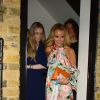 Amanda Holden - Les célébrités arrivent à l'anniversaire de Kylie Minogue (50 ans) à Londres, le 27 mai 2018.