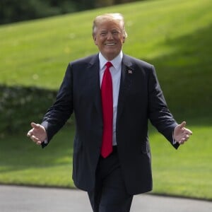 Donald Trump au départ de la Maison Blanche à Washington, pour se rendre à Nashville. Le 29 mai 2018  Washington DC, WAS - United States President departs The White House in Washington, DC to attend a rally with supporters in Nashville, TN29/05/2018 - Washington DC