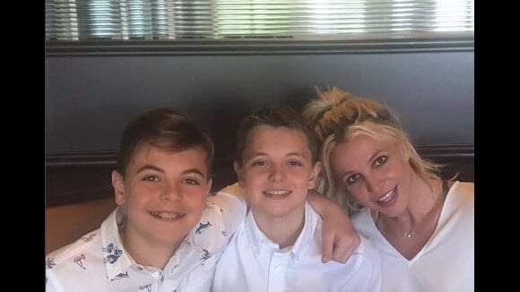 Britney Spears : Complice avec ses fils, "plus grands" qu'elle !