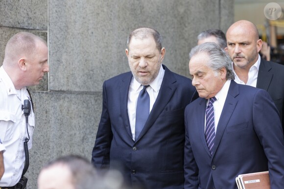 Harvey Weinstein au tribunal de New York avec son avocat Ben Brafman, le 5 juin 2018. Weinstein vient de plaider non coupable.
