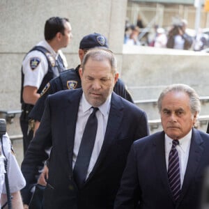 Harvey Weinstein au tribunal de New York avec son avocat Ben Brafman, le 5 juin 2018. Weinstein vient de plaider non coupable.