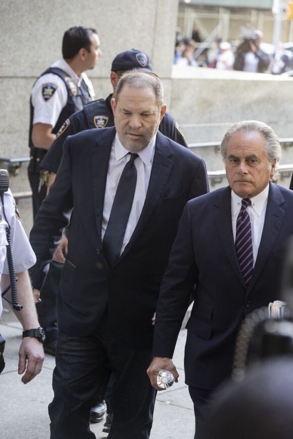 Harvey Weinstein au tribunal de New York avec son avocat Ben Brafman, le 5 juin 2018. Weinstein vient de plaider non coupable.