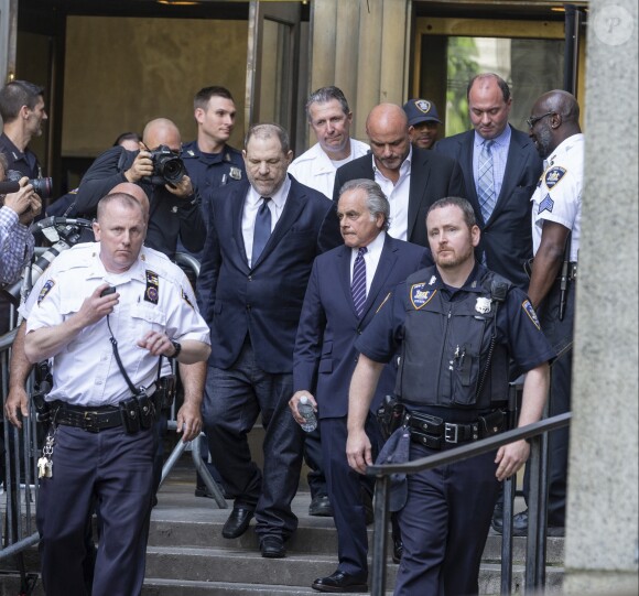 Harvey Weinstein au tribunal de New York avec son avocat Ben Brafman, le 5 juin 2018. Weinstein vient de plaider non coupable.