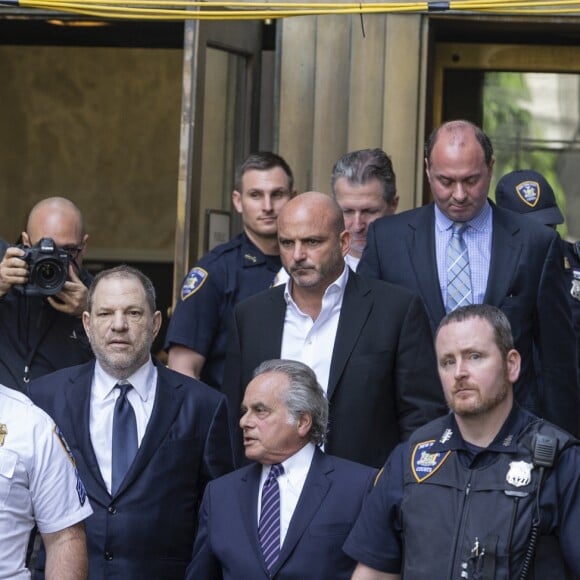 Harvey Weinstein au tribunal de New York avec son avocat Ben Brafman, le 5 juin 2018. Weinstein vient de plaider non coupable.