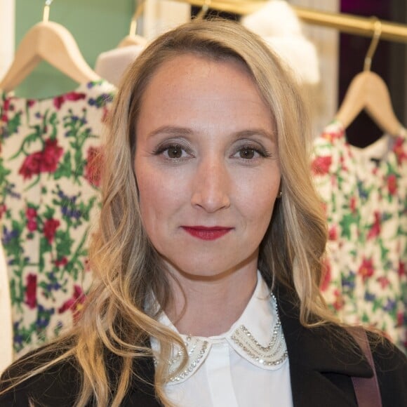 Semi-Exclusif - Audrey Lamy - Tara Jarmon présente l'exposition "Girls, girls, girls" à la boutique des Champs-Elysées à Paris, le 3 octobre 2017. © Pierre Perusseau/Bestimage