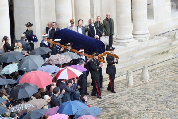 Obsèques de Serge Dassault en la cathédrale Saint-Louis-des-Invalides suivi des honneurs militaires à Paris. Le 1er juin 2018 © Coadic Guirec / Bestimage