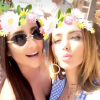 Nabilla Benattia à Coachella, 14 avril 2018, Instagram