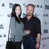 Laura Prepon et son fiancé Ben Foster à la projection du film "Una" au cinéma Letmark Sunshine à New York, le 4 octobre 2017.