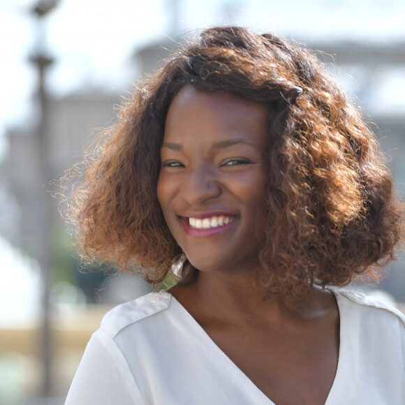 Cécile Djunga - 15éme Forum international de la météo et du climat parainné par Y. Arthus-Bertrand à Paris le 3 juin 2018. © Giancarlo Gorassini/Bestimage03/06/2018 - Paris