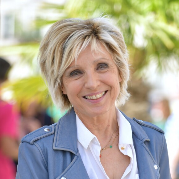 Evelyne Dhéliat - 15éme Forum international de la météo et du climat parainné par Y. Arthus-Bertrand à Paris le 3 juin 2018. © Giancarlo Gorassini/Bestimage03/06/2018 - Paris