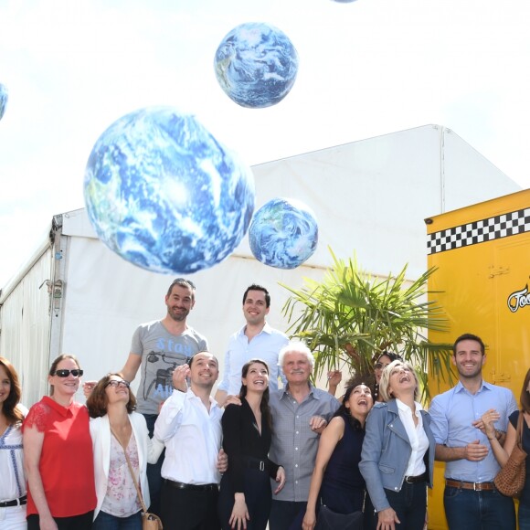 Les présentateurs TV météo - 15éme Forum international de la météo et du climat parainné par Y. Arthus-Bertrand à Paris le 3 juin 2018. © Giancarlo Gorassini/Bestimage