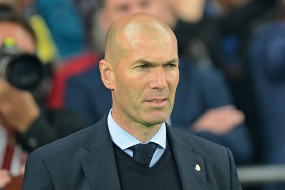 Zinedine Zidane - Le Real Madrid remporte la Ligue des Champions face au FC Liverpool à Kiev le 26 mai 2018.