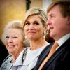 La princesse Beatrix, la reine Maxima et le roi Willem-Alexander des Pays-Bas - La famille royale des Pays-Bas lors de la remise des prix Orange au palais Noordeinde à La Haye. Le 6 juin 2018 06/06/2018 - Den Haag