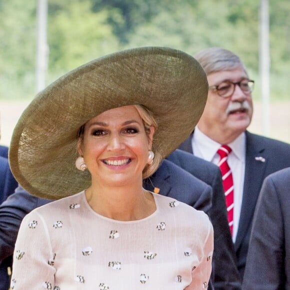 La reine Maxima des Pays-Bas lors de l'inauguration du centre Princesse Maxima pour L'oncologie pédiatrique à Utrecht le 5 juin 2018. 05/06/2018 - Utrecht