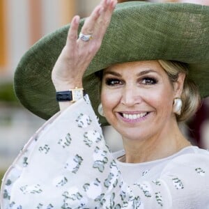 La reine Maxima des Pays-Bas lors de l'inauguration du centre Princesse Maxima pour L'oncologie pédiatrique à Utrecht le 5 juin 2018. 05/06/2018 - Utrecht