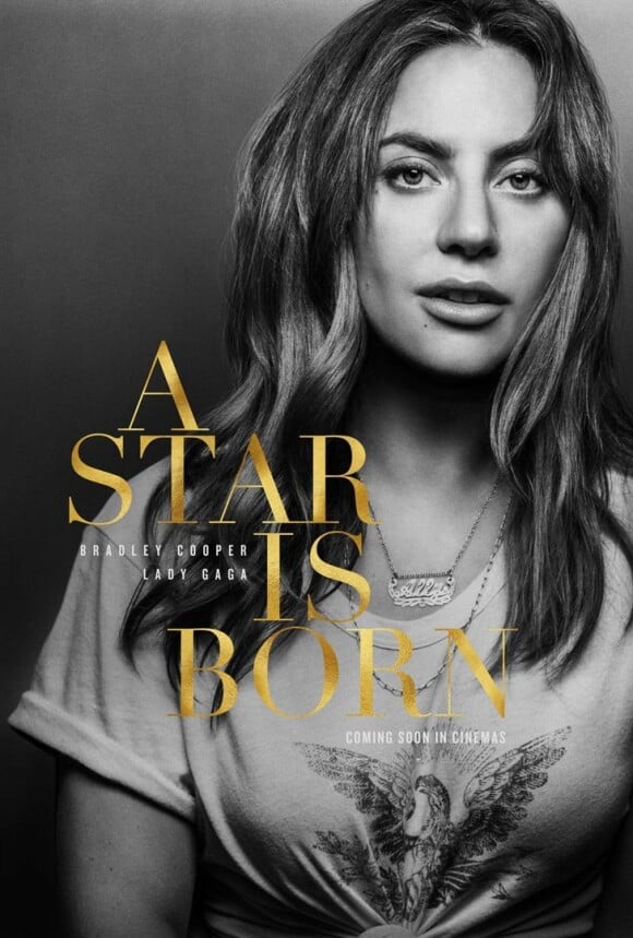 Lady Gaga sur l'affiche d'A Star is Born