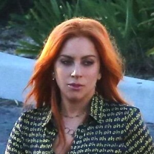 Exclusif - Lady Gaga sur le tournage du film "A Star Is Born" à Los Angeles, le 22 mai 2017