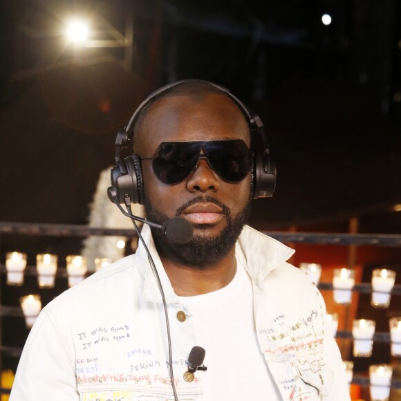 Exclusif - Maitre Gims - Rendez-vous - Concert pour la tolérance à Agadir le 14 octobre 2017. Cette grande soirée sera diffusée le samedi 28 octobre 2017 sur la chaine W9. Afin de célébrer la paix, le dialogue et l'amitié entre les cultures «La grande soirée des Mille et une nuits de Maître Gims», musicale et festive, se veut être un trait d'union entre les deux rives de la Méditerranée. Enregistrée à Agadir au Maroc, cette soirée sera présentée par Jérôme Anthony et accueillera MaîtreGims en invité spécial, entouré d'artistes de différents horizons © Christophe Aubert via Bestimage