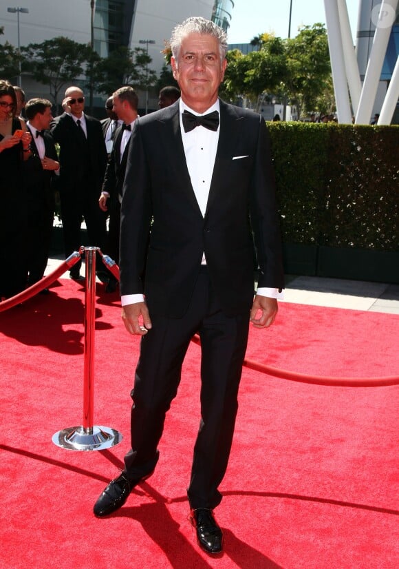 Anthony Bourdain - "Primetime Creative Arts Emmy Awards" à Los Angeles le 15 septembre 2013.