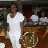 Muriel Ortiz lors du dîner de la "Soirée Blanche" au bar Magnum du Village de Roland Garros à Paris, le 7 juin 2018. © Veeren/Bestimage