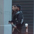Exclusif - Bella Hadid et son compagnon The Weeknd ont été boire un verre dans le quartier de Pigalle avant d'aller dîner dans un restaurant près de La gare de Lyon à Paris le 31 mai 2018.