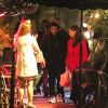 Exclusif - Bella Hadid et son compagnon The Weeknd sont allés dîner au restaurant "The Bistrologist" dans le quartier des Champs-Elysées avec des amis à Paris, le 1er juin 2018. Après sa séance de sport, The Weeknd est rentré à l'hôtel pour rejoindre Bella Hadid. Ils sont sortis dîner avec leurs amis (dont Fanny Bourdette-Donon) et ont quitté le restaurant à 3h45.