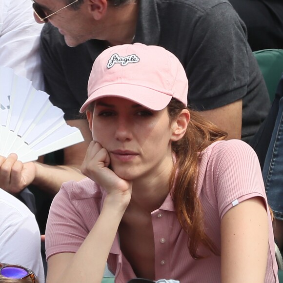 Doria Tillier à Roland-Garros le 9 juin 2018. © Cyril Moreau / Bestimage