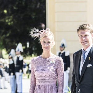 Karolin A. Johansson et Lars-Erik Tindre - Baptême de la princesse Adrienne de Suède à Stockholm au palais de Drottningholm en Suède le 8 juin 2018