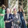 Henry d'Abo et Tatjana d'Abo - Baptême de la princesse Adrienne de Suède à Stockholm au palais de Drottningholm en Suède le 8 juin 2018