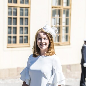 Annie Loof - Baptême de la princesse Adrienne de Suède à Stockholm au palais de Drottningholm en Suède le 8 juin 2018