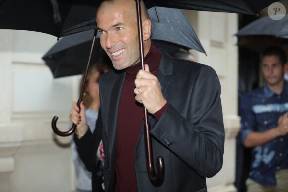 Zinédine Zidane - A l'occasion des 20 ans de la victoire de l'équipe de France, les bleus 98 se sont rendus à un dîner organisé au Buddha Bar avec les joueurs et leurs familles à Paris, France, le 11 juin 2018.