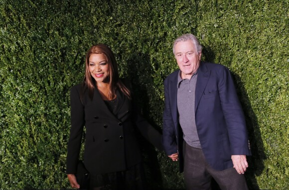 Robert De Niro et sa femme Grace Hightower à la soirée Tribeca Film Festival Artists organisée par Chanel au restaurant "Balthazar" dans le quartier de Soho à New York, le 23 avril 2018 © Charles Guerin/Bestimage