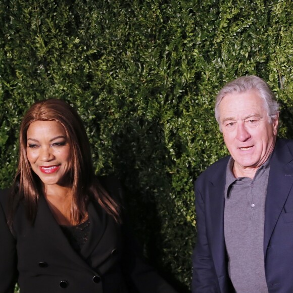 Robert De Niro et sa femme Grace Hightower à la soirée Tribeca Film Festival Artists organisée par Chanel au restaurant "Balthazar" dans le quartier de Soho à New York, le 23 avril 2018 © Charles Guerin/Bestimage