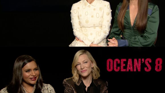 Interview exclusive avec Sandra Bullock, Sarah Paulson, Cate Blanchett et Mindy Kaling pour le film Ocean's 8.