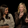 Mindy Kaling et Cate Blanchett en interview pour Ocean's 8 (juin 2018)