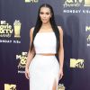 Kim Kardashian - Les célébrités posent lors du photocall de la soirée des "MTV Movie And TV Awards" à Santa Monica le 16 juin 2018.