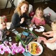 La femme de James Van Der Beek et leurs enfants, Instagram, 14 février 2018