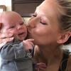 Anna Kournikova et l'un de ses bébés - Instagram, 16 janvier 2018