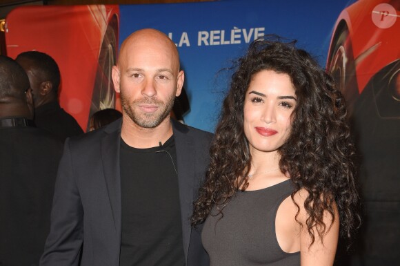 Franck Gastambide et Sabrina Ouazani - Avant-première du film "Taxi 5" au cinéma le Grand Rex à Paris, France, le 8 avril 2018. © Coadic Guirec/Bestimage