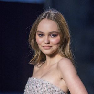 Lily-Rose Depp - Photocall du défilé de la collection Croisière Chanel 2018/2019 au Grand Palais à Paris, France, le 3 mai 2018. © Olivier Borde/Bestimage