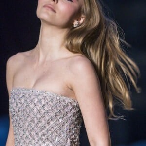 Lily-Rose Depp - Photocall du défilé de la collection Croisière Chanel 2018/2019 au Grand Palais à Paris, France, le 3 mai 2018. © Olivier Borde/Bestimage