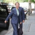 Cynthia Nixon arrive sur plateau de l'émission "The View" à New York, le 21 juin 2018.