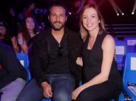 Maxim Nucci et Isabelle Ithurburu très enceinte devant Yannick Noah in love