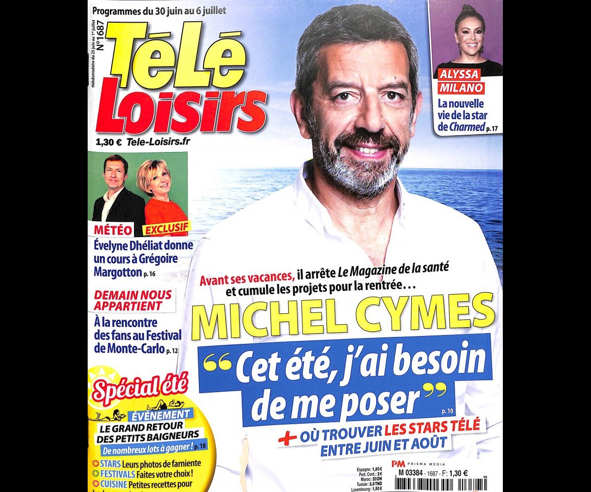 Photo Le couverture du nouveau Télé Loisirs disponible le 25 juin