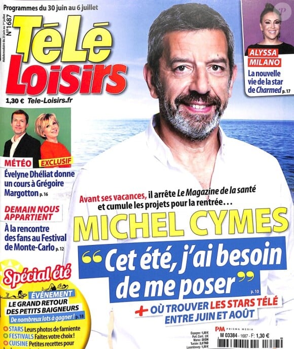 Le couverture du nouveau Télé Loisirs disponible le 25 juin 2018.