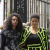 Tina Kunakey et son frère Zakari Tunakey au défilé de mode Balmain homme collection printemps-été 2019 lors de la fashion week à Paris le 24 juin 2018 © Veeren/CVS/Bestimage