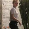 Exclusif - Kristen Stewart et sa compagne Stella Maxwell sont allées dîner avec des amis au Scout à Los Angeles. Le 26 juin 2018.