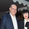 Exclusif - Chantal Thomass et Christian Deydier à la soirée d'inauguration de la nouvelle boutique "Pellegrino" à Paris.