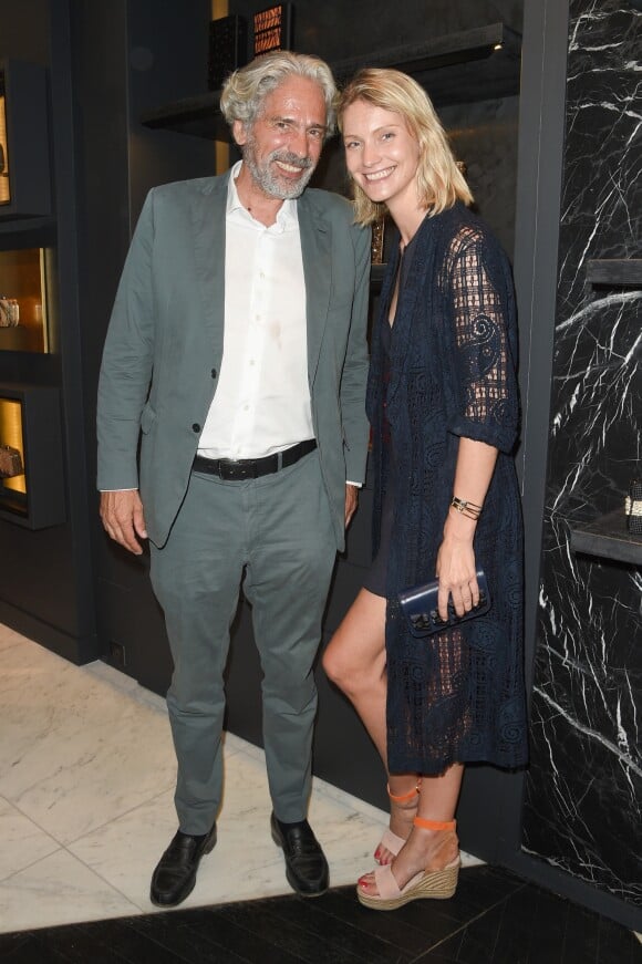 Exclusif - Eric Dailey et Katrina Tee à la soirée d'inauguration de la nouvelle boutique "Pellegrino" à Paris.