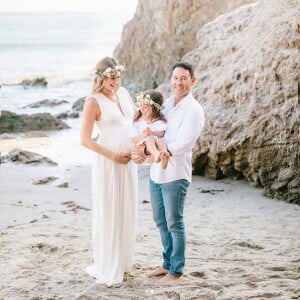 Stacy Keibler, son mari Jared Pobre et leur fille Ava. Juin 2018.